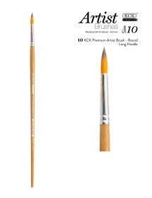 KCK PREMIUM ROUND LONG HANDLE BRUSH - BR 121R #10